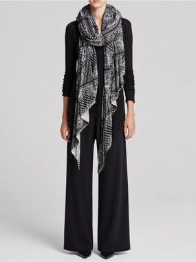 FREE PEOPLE Oversized Bandana Printed Shawl Wrap Scarf